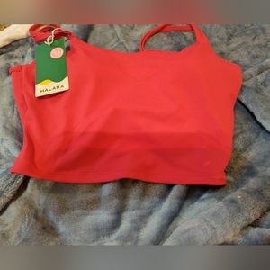 Red Sports bra